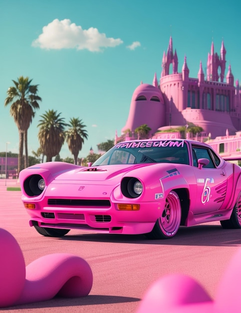 pinkcar toy