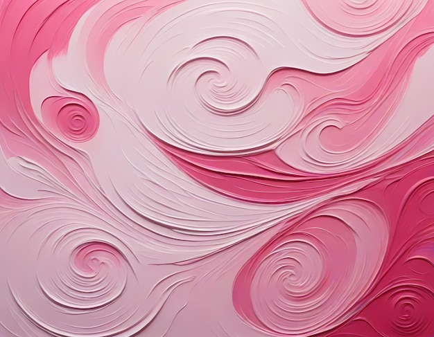 pinkish oli painting