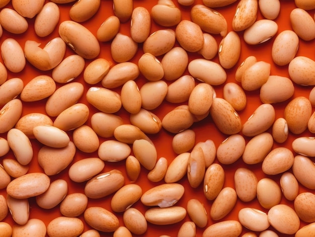 원활한 타일 생성 AI로서의 Pinto Beans 배경