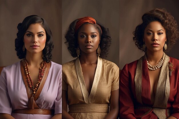 Photo pioneering women celebrating womens history month