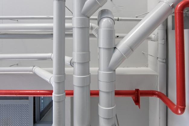 Pipe system in building