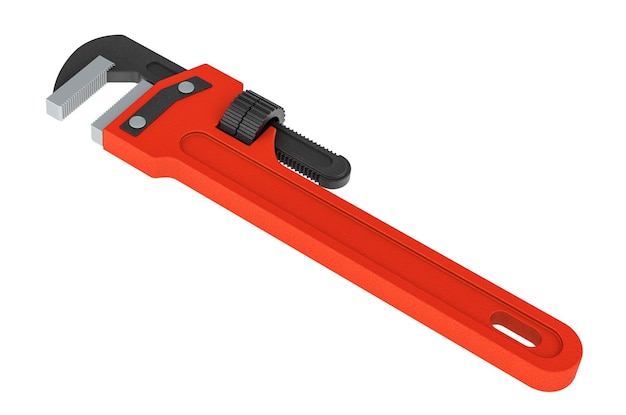 Pipe Wrench 3D rendering