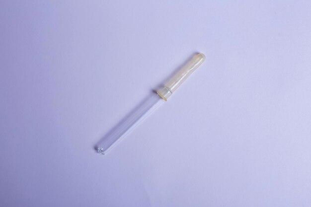 pipette in the white background