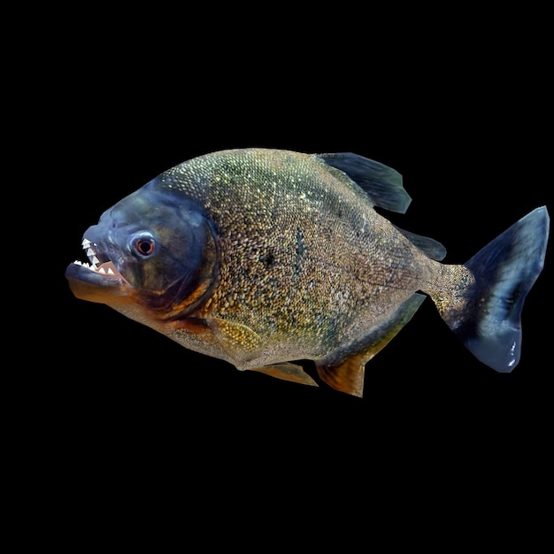 Photo piranha fish