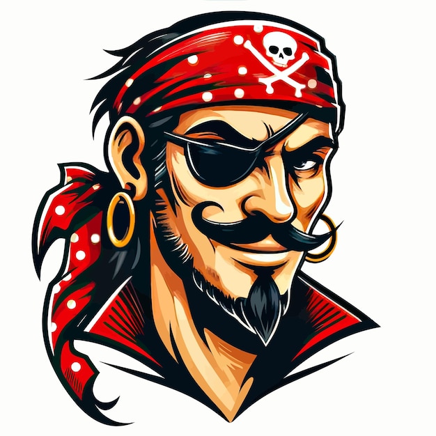 写真 海賊の顔