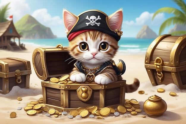 Pirate Kitten