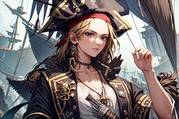 a pirate painting