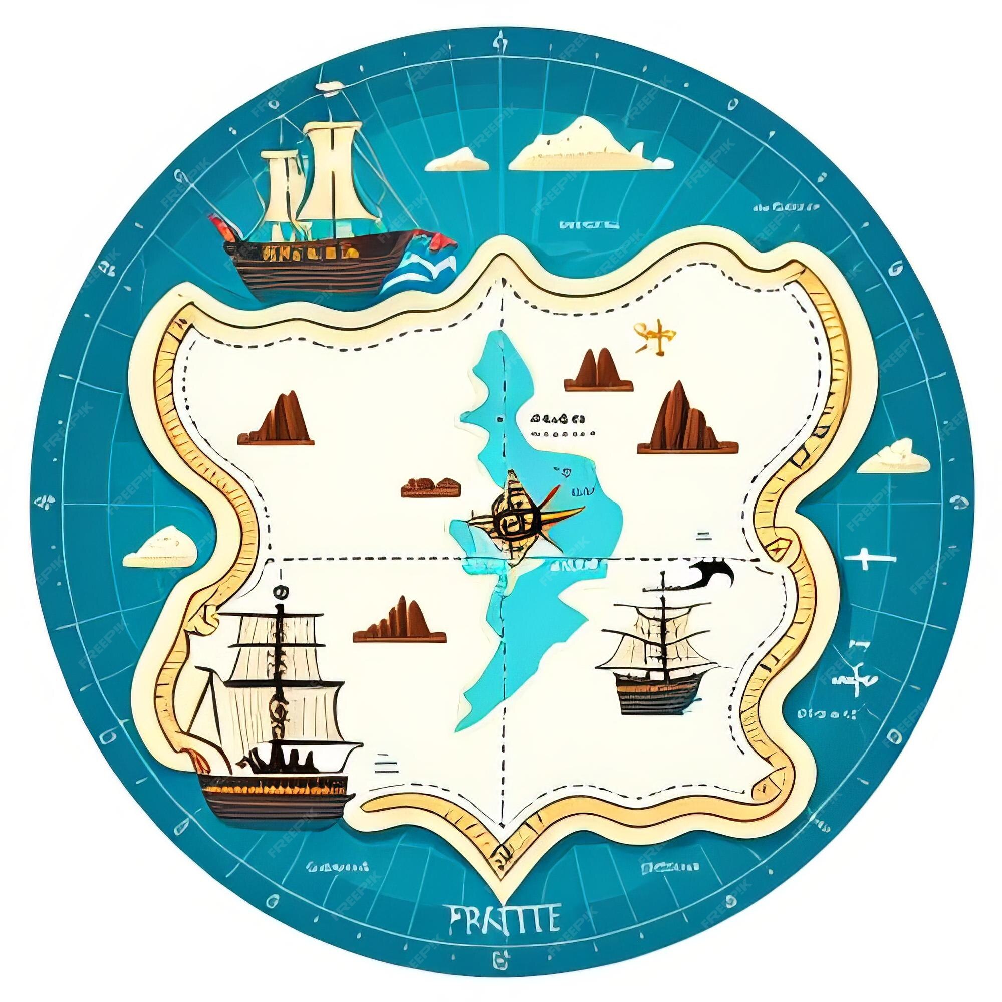 Premium AI Image Pirate Treasure Hunt free-pirate-treasure-hunt-printables-three-versions-pirate-themed-birthday-birthday-party