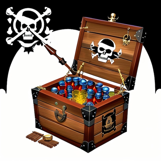 Foto pirate treasure