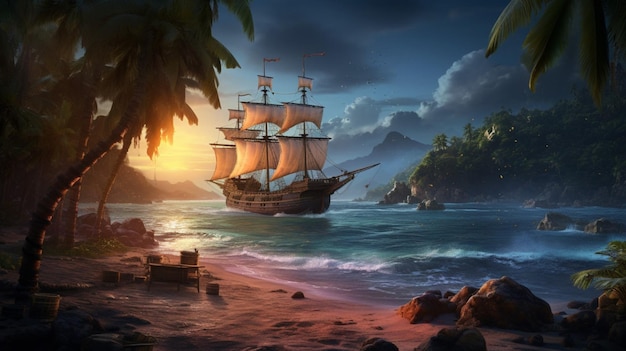 pirates game background