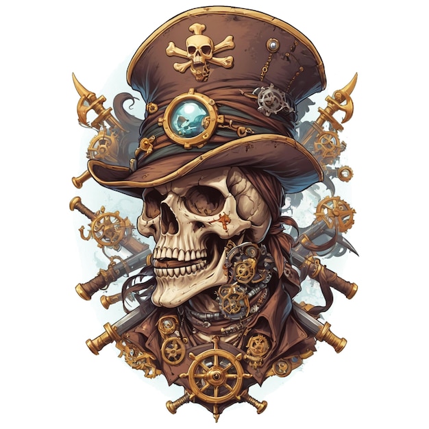 Photo pirates skull