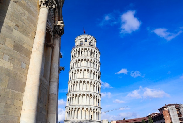 Pisa Italië beroemde scheve toren uitzicht