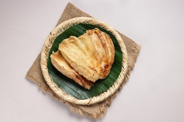 Pisang Goreng is een Indonesische bananenbeignet, een populair straatvoedsel