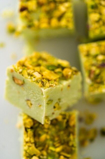 Pistache fudge