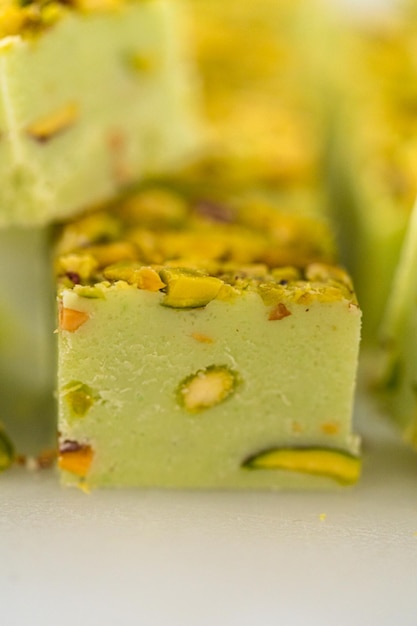 Pistache fudge