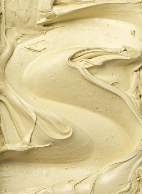 Pistachio gelato texture