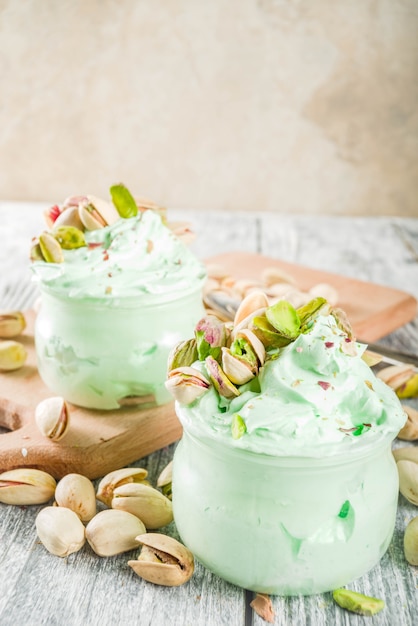 Pistachio ice cream