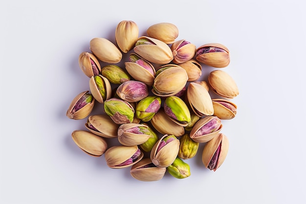 Pistachio isolated on a white background