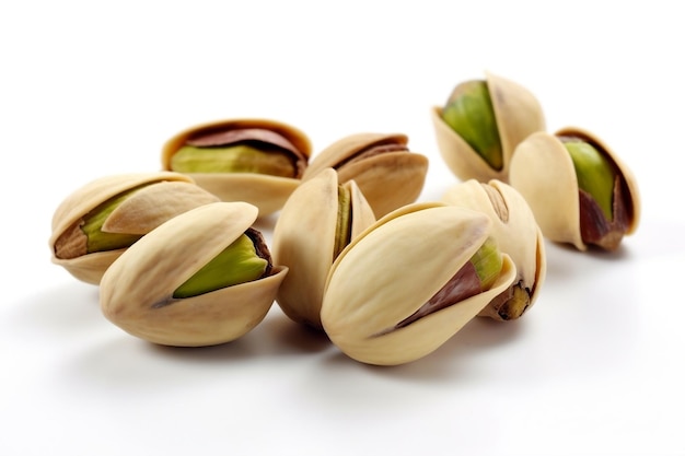 Pistachio Nut Isolated on a Transparent Background AI