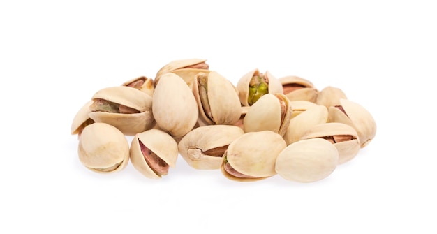 pistachio nut isolated on white background