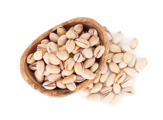 Pistachios nuts in bowl