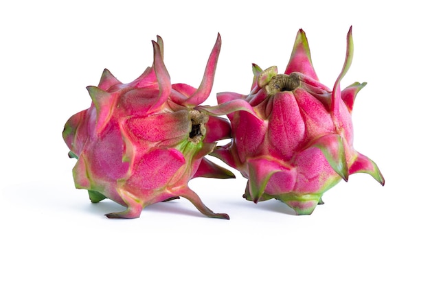 Pitaya fruit isolated on a white background