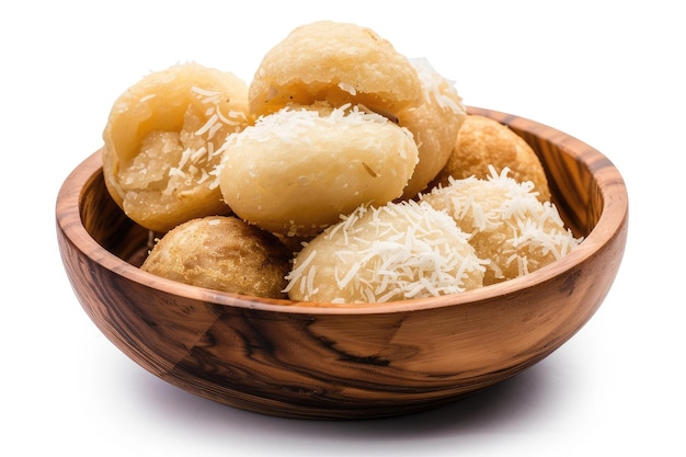 Pitha Traditional Bangladesh Rice Cakes made with Rice Flour Coconut