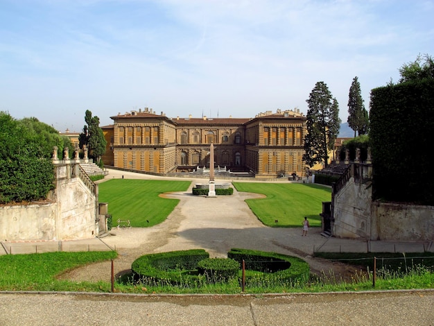 이탈리아 피렌체의 피티 궁전