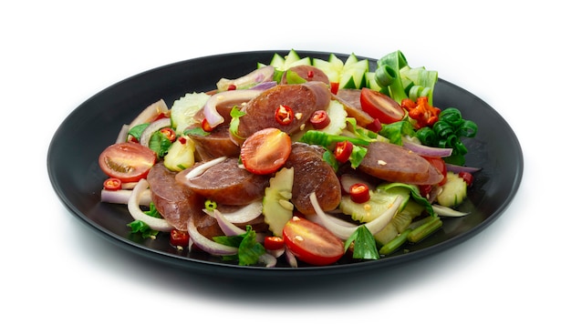 Pittige Chinese Worst Salade