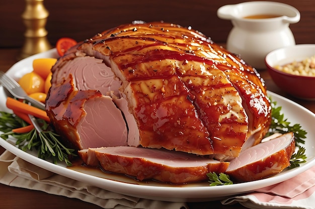 Pittige MapleGlazed Ham