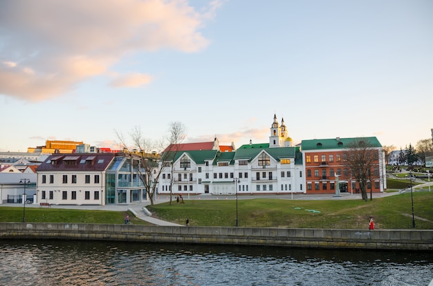 Pittoreske oude stad in minsk