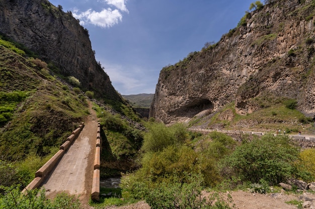 Pittoreske Stone Symphony rockt in de buurt van Garni Armenia