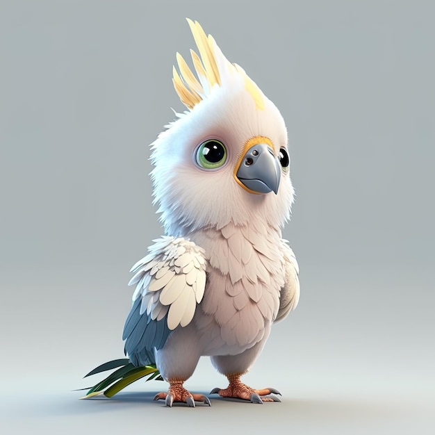 Pixar039s Charming Cockatoo Super Adorable Little Cartoon