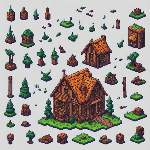 Pixel Art for Asset Game Enhance Your Gaming Experience with Stunning Visuals