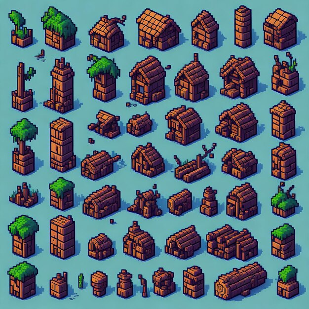 Pixel Art for Asset Game Enhance Your Gaming Experience with Stunning Visuals