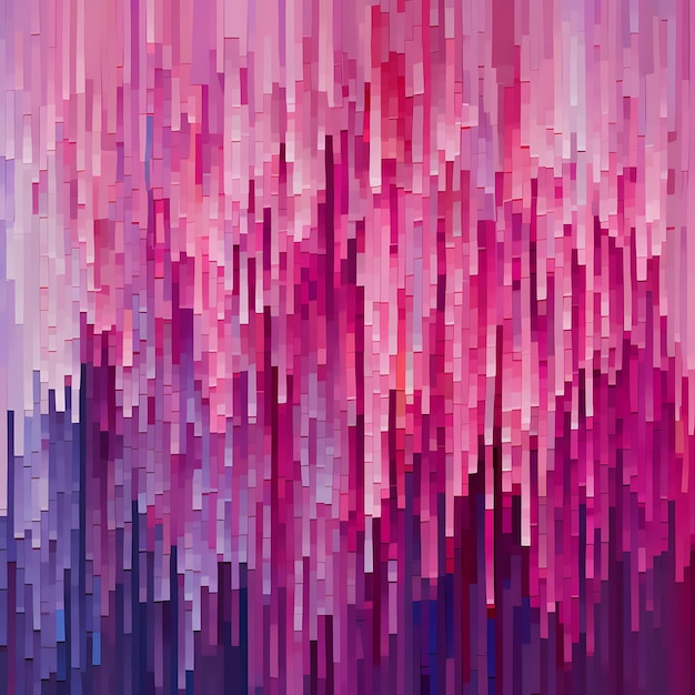 ピンクのストライプのピクセル アートの背景
