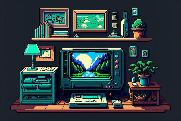 Pixel art