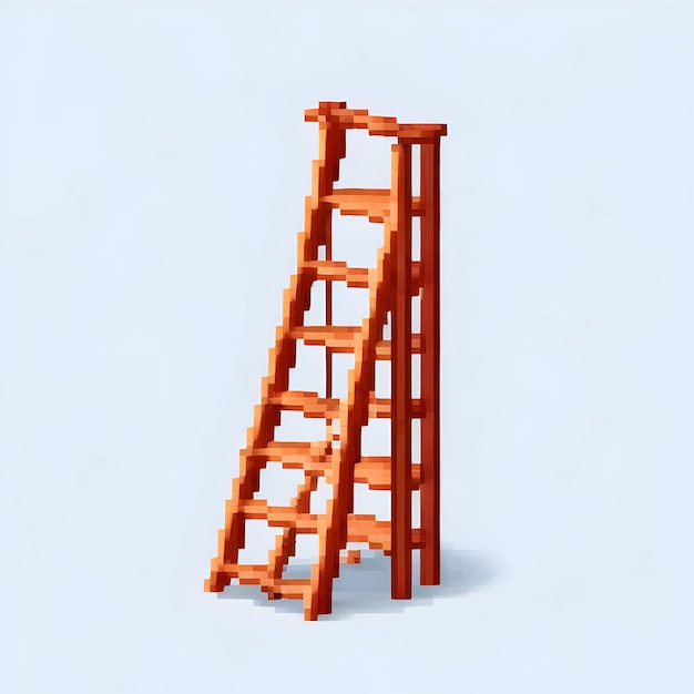 Photo pixel ladder