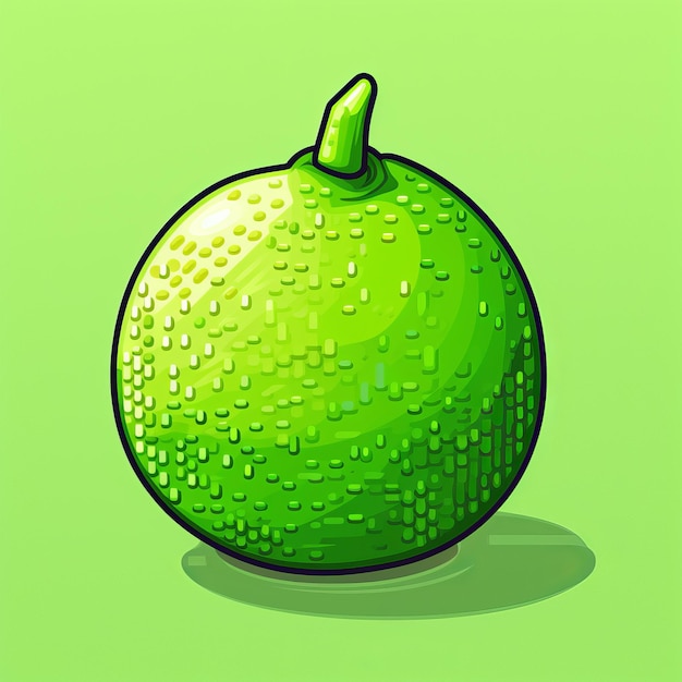 Pixel Lime A Refreshing 8bit Game Item In Chinapunk Style