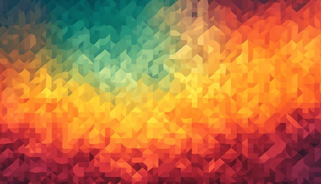 Pixel pattern illustration creative colorful design