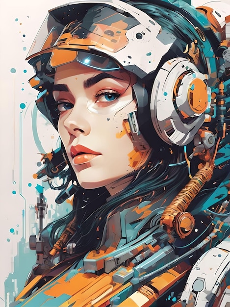 Pixel Perfection Game Art featuring Futuristic Beauties