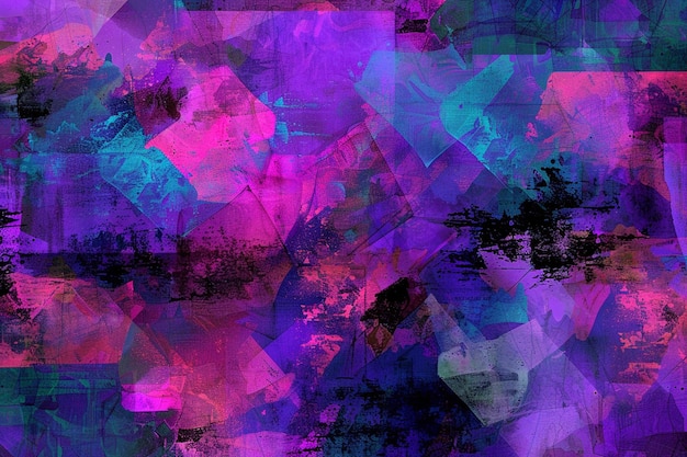 Pixelated Digital Art Background Vibrant Abstract Texture