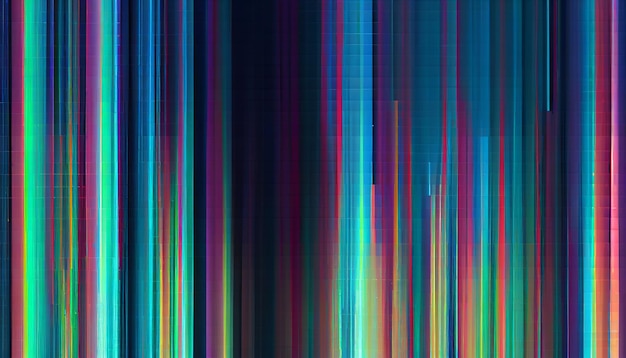 Pixelated multi colored backdrop creates futuristic techno vibe generative AI