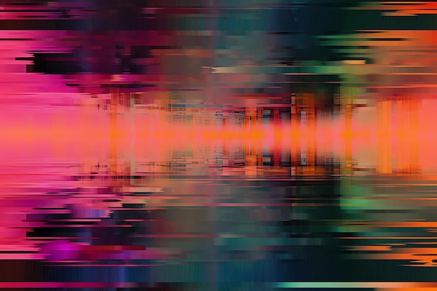 A pixellated glitch error wallpaper