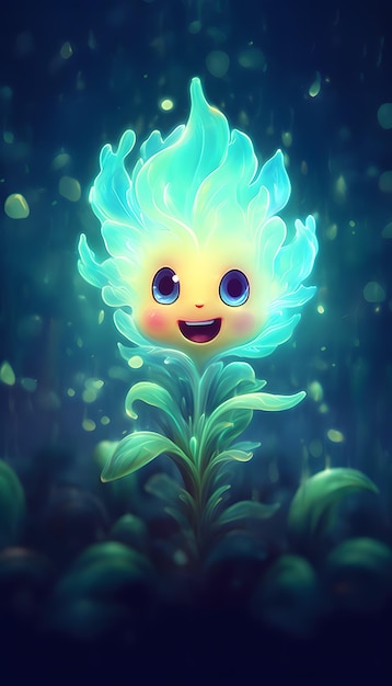 Pixie the firefly art print