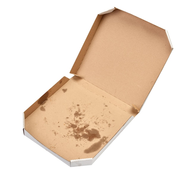 Pizza box food cardboard delivery package meal dinner lunch