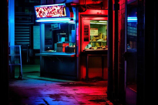 Pizza Burger Lane with a Laneway Drink