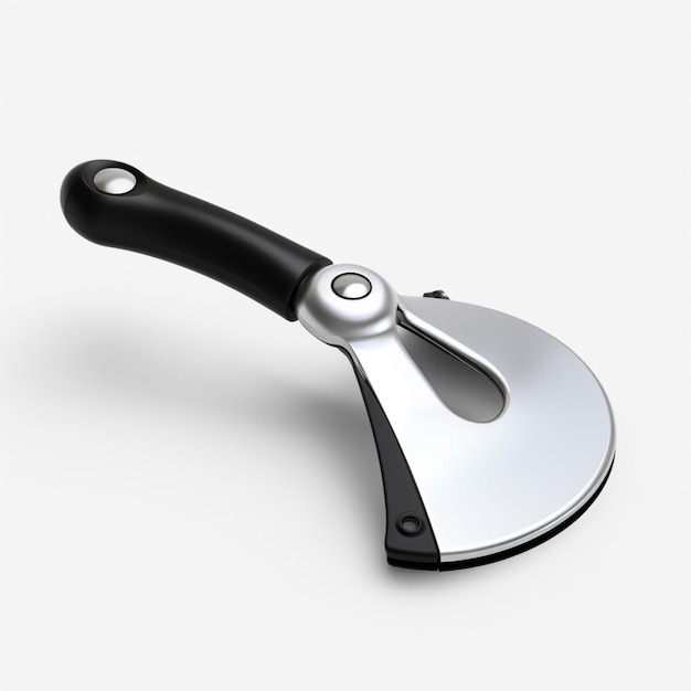 Pizza cutter with white background high quality ult