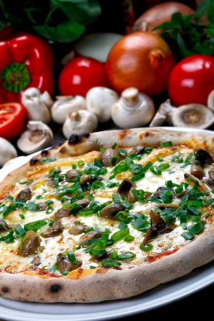 Pizza mushroom