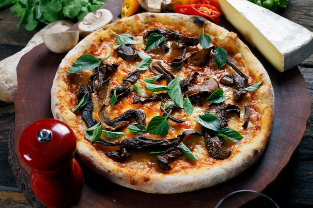 Pizza mushroom